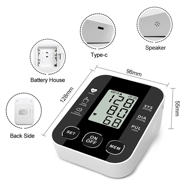 Digital ARM Blood Pressure Monitor.