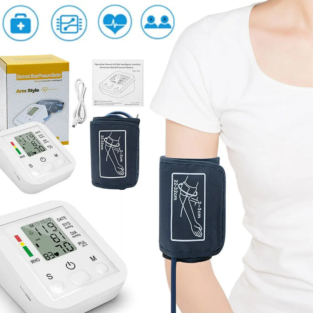 Digital ARM Blood Pressure Monitor.