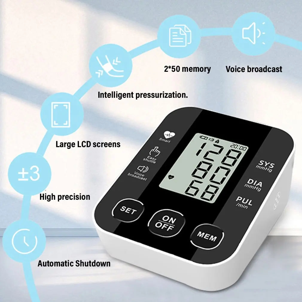 Digital ARM Blood Pressure Monitor.