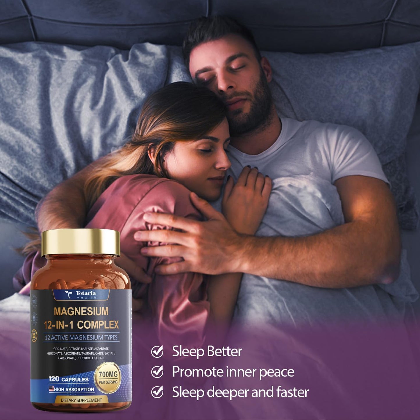 Magnesium Complex 700mg 12 in 1 Magnesium Supplement